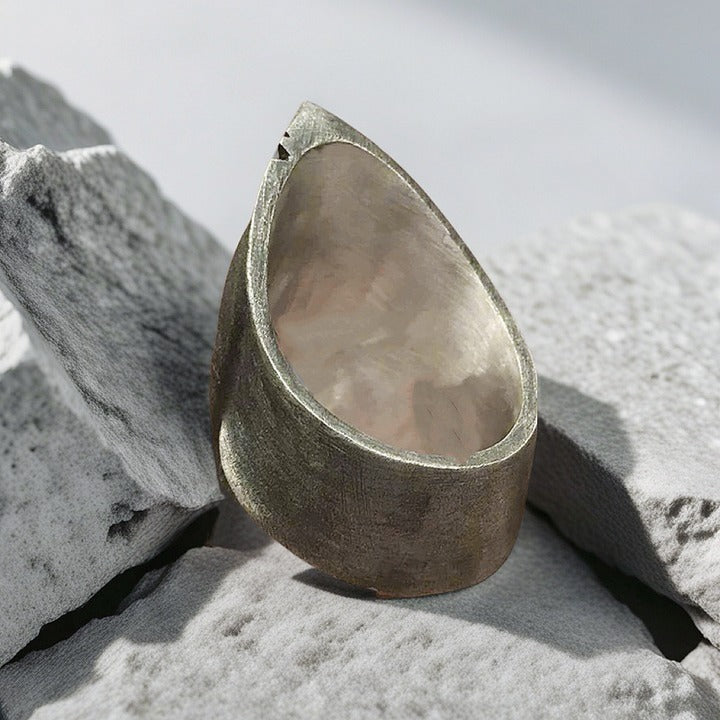 Greek Helmet Silver Ring (Item No. SR104)