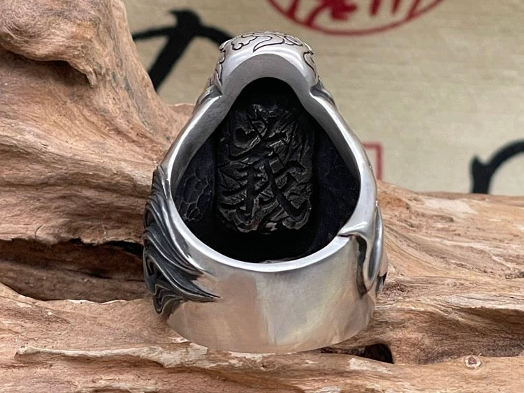 Lord Guanyu Silver Ring (Item No. SR132)