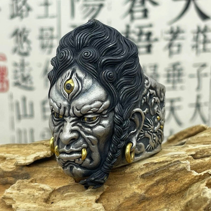 Acala Deity Silver Ring (Item No. SR133)