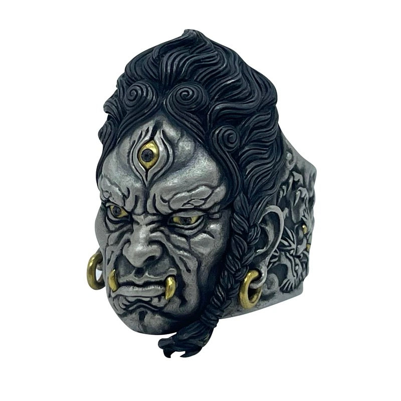 Acala Deity Silver Ring (Item No. SR133)
