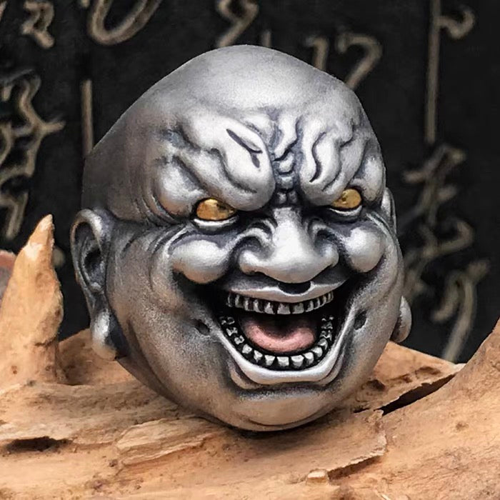 Maitreya Buddha Silver Ring (Item No. SR135)