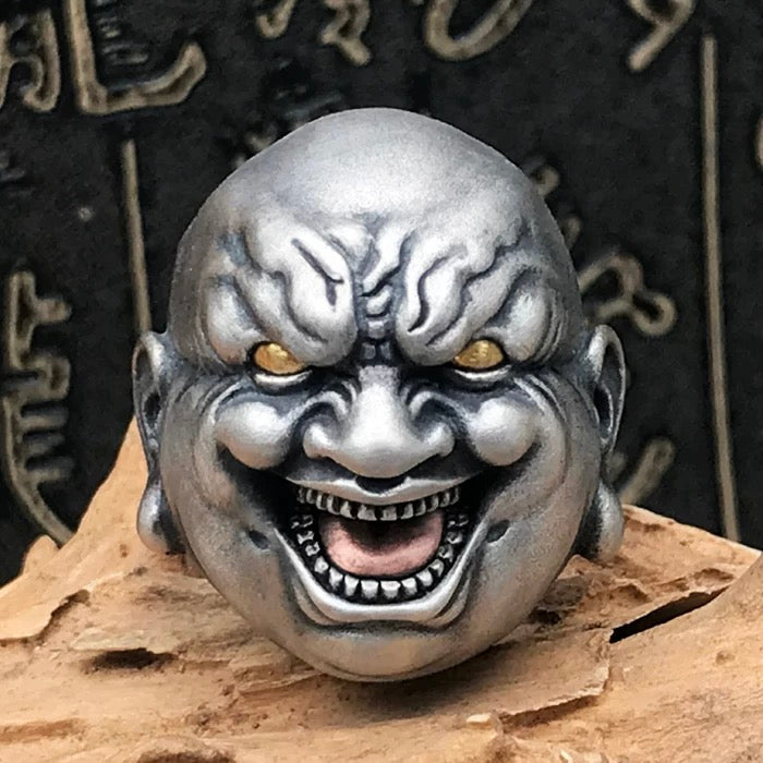 Maitreya Buddha Silver Ring (Item No. SR135)