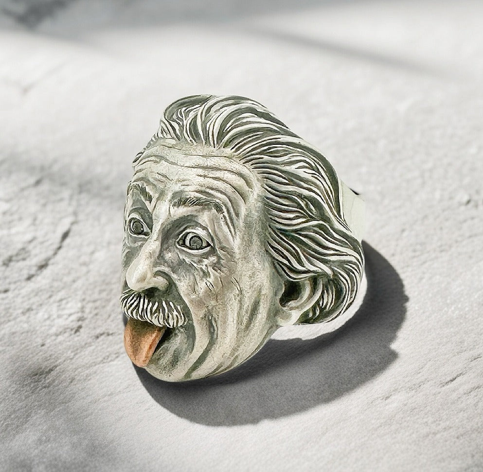 Einstein Silver Ring (Item No. SC013)