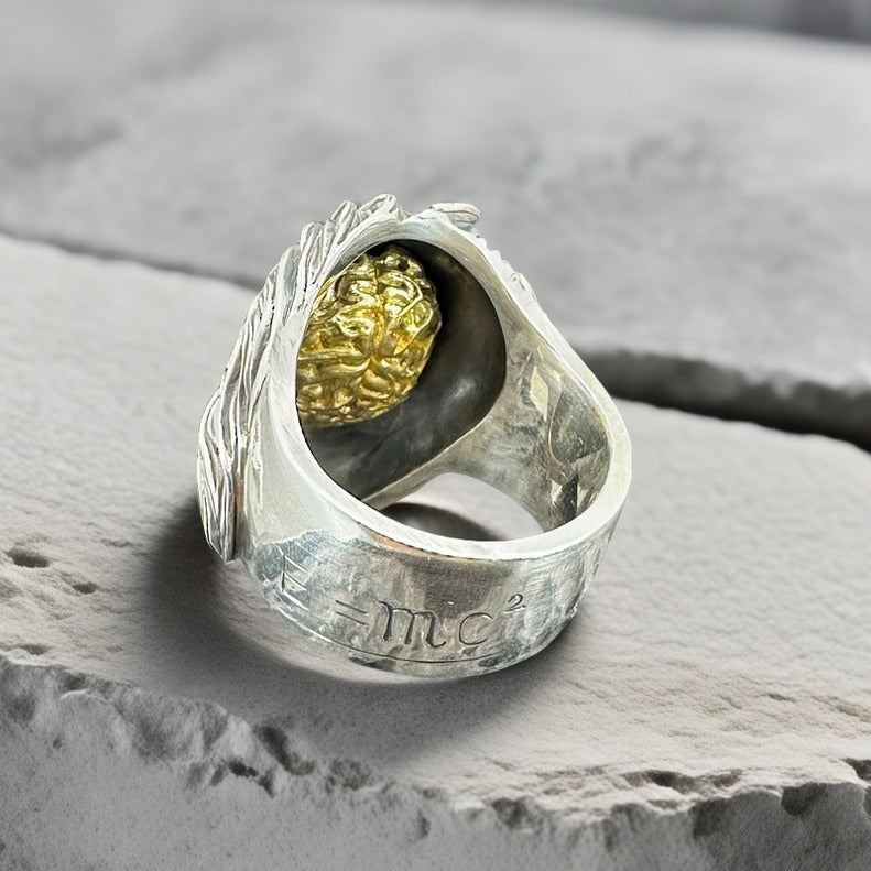 Einstein Silver Ring (Item No. SC013)