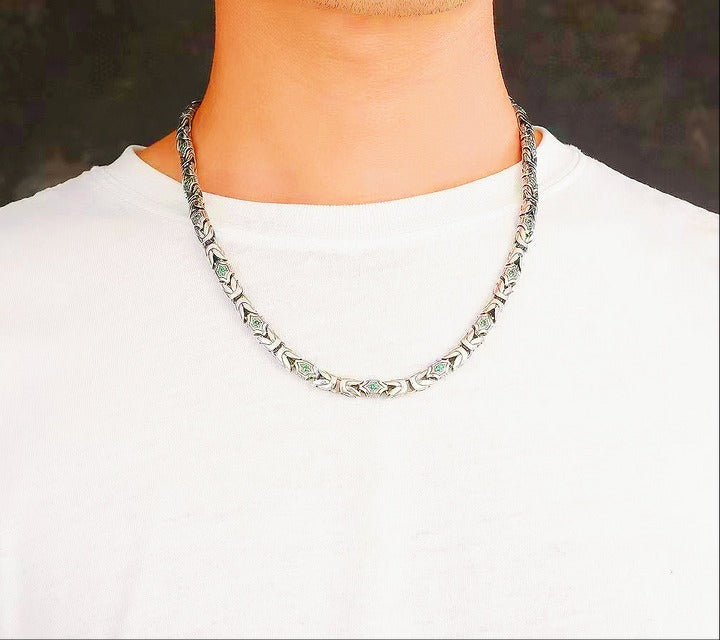 Classic Silver Necklace Chain (Item No. SN123)