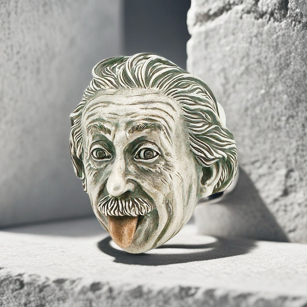 Einstein Silver Ring (Item No. SC013)