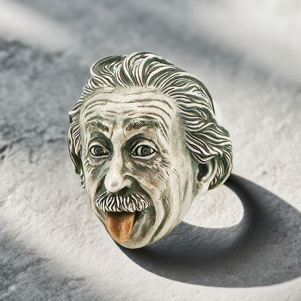 Einstein Silver Ring (Item No. SC013)