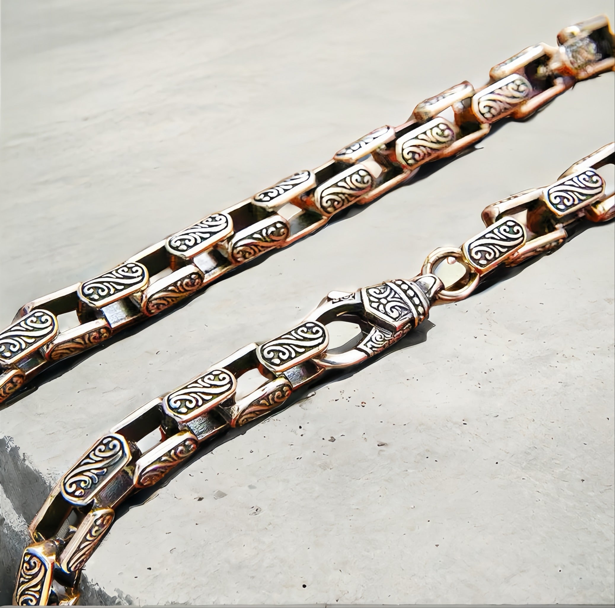 Vintage Silver Necklace Chain (Item No. SN127)