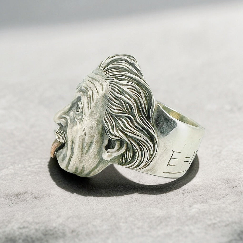 Einstein Silver Ring (Item No. SC013)