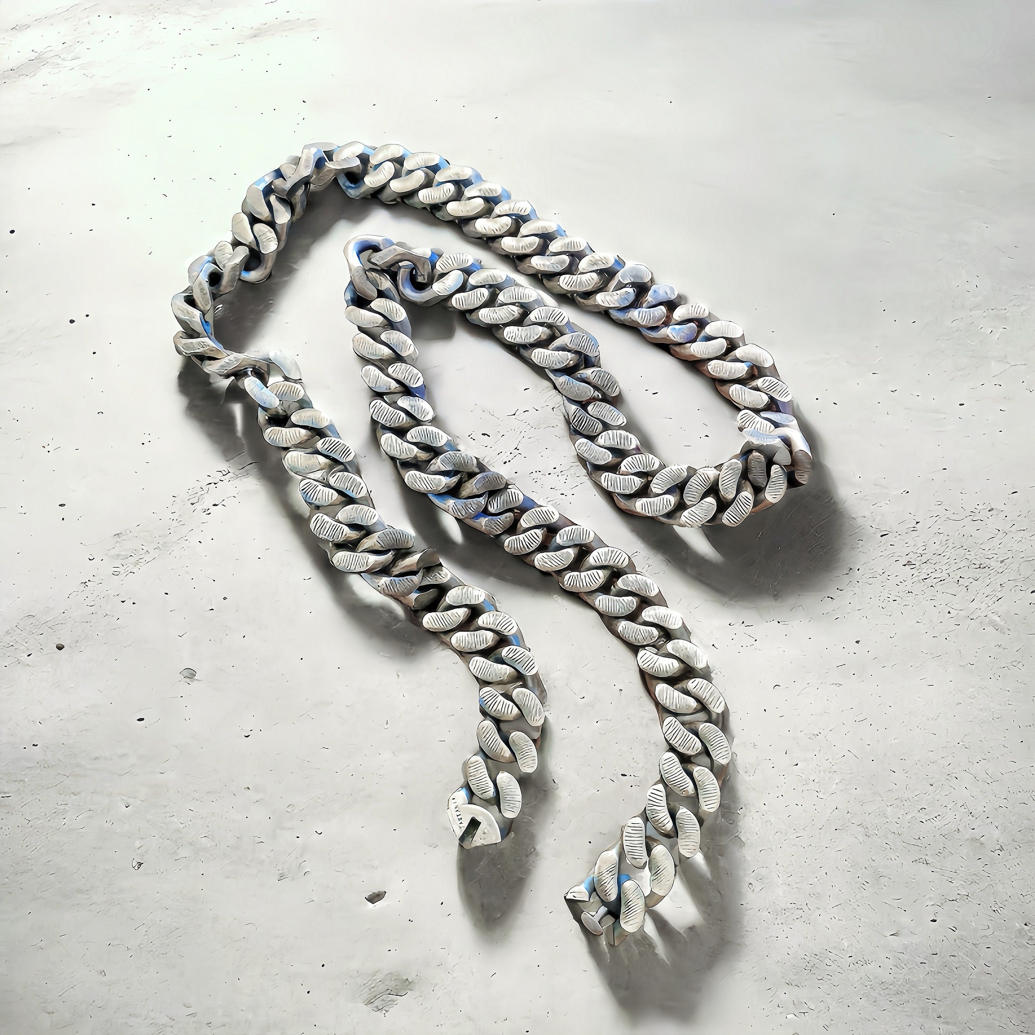Heavy Metal Silver Necklace Chain (Item No. SN103)