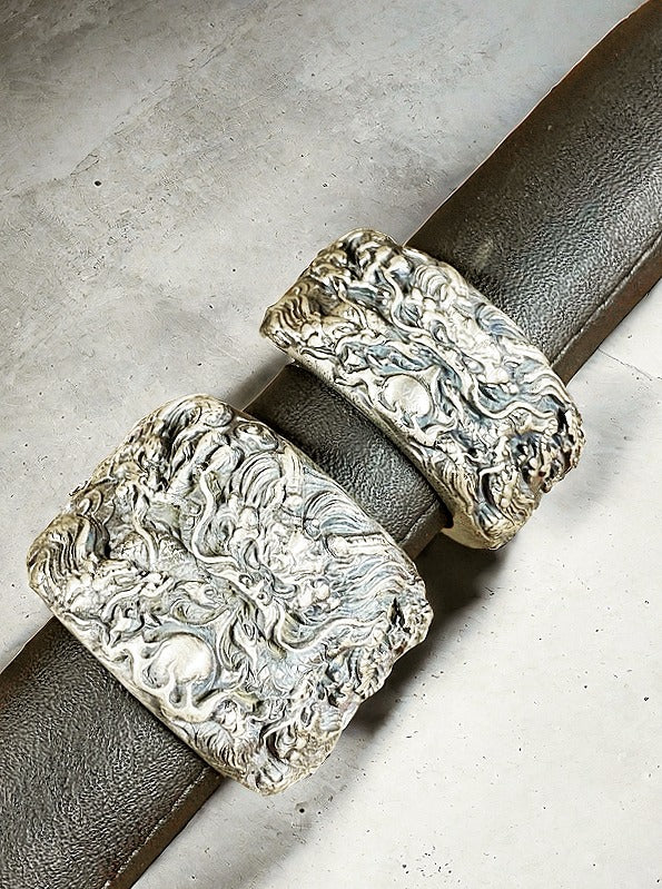 Nine Dragon Silver Ring (Item No. R0111)