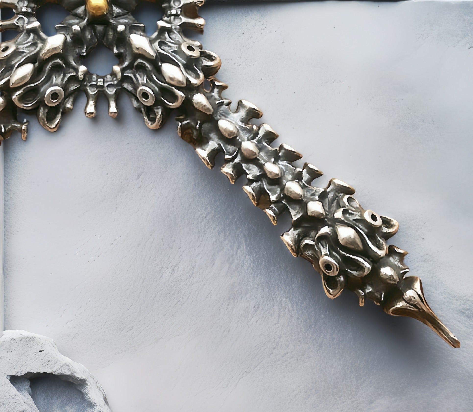 Skull & Cross Bone Silver Pendant (Item No. SP113)