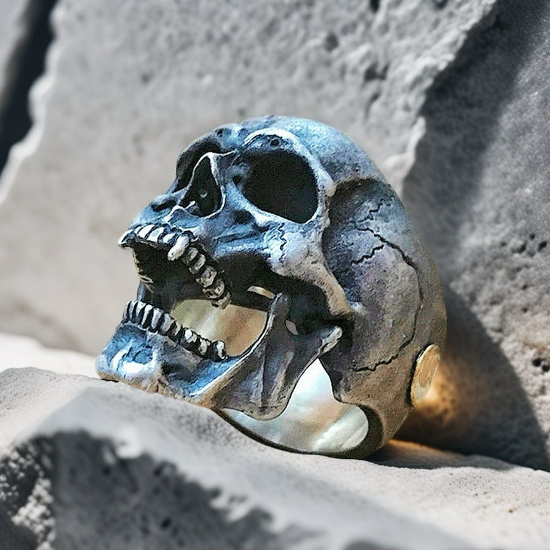 Skull Silver Ring (Item No. SR120)