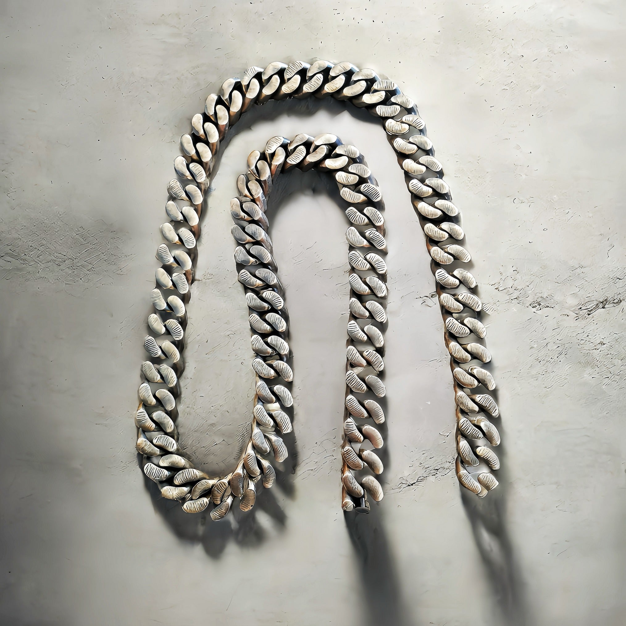 Heavy Metal Silver Necklace Chain (Item No. SN103)