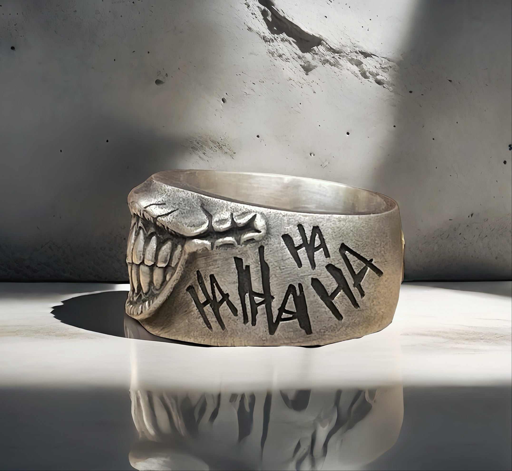 Joker Silver Ring (Item No. SR112)
