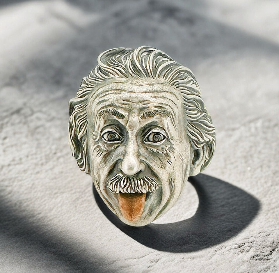 Einstein Silver Ring (Item No. SC013)