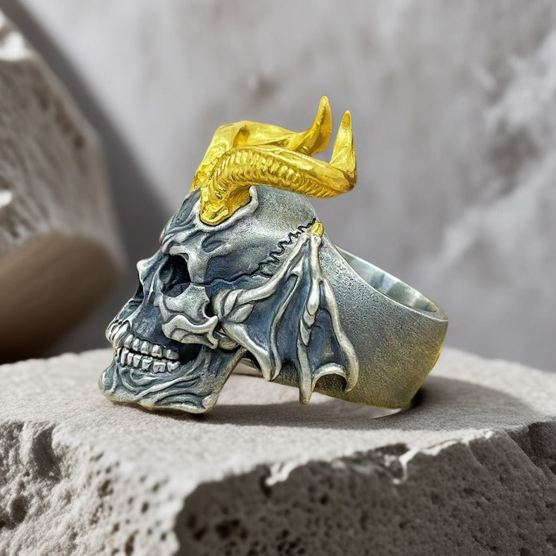 Demon King Silver Ring (Item No. SR124)