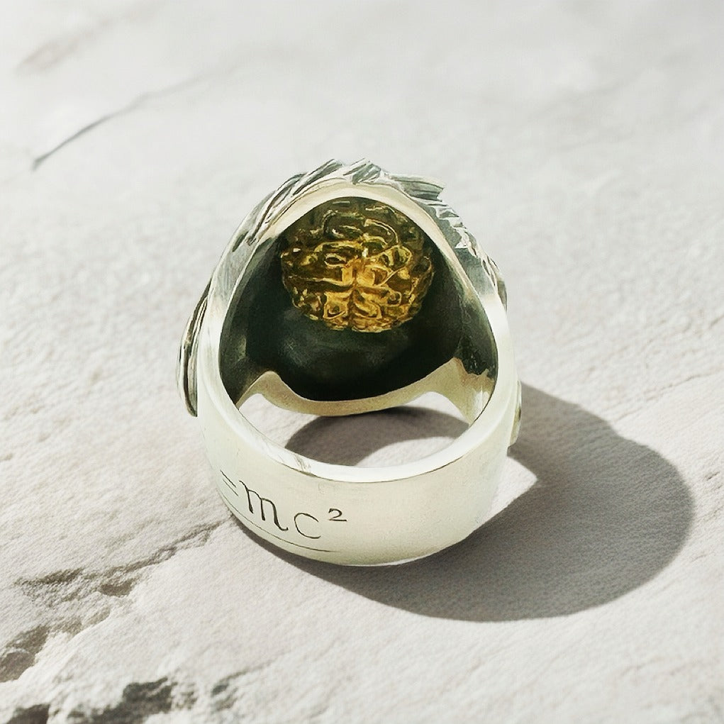Einstein Silver Ring (Item No. SC013)