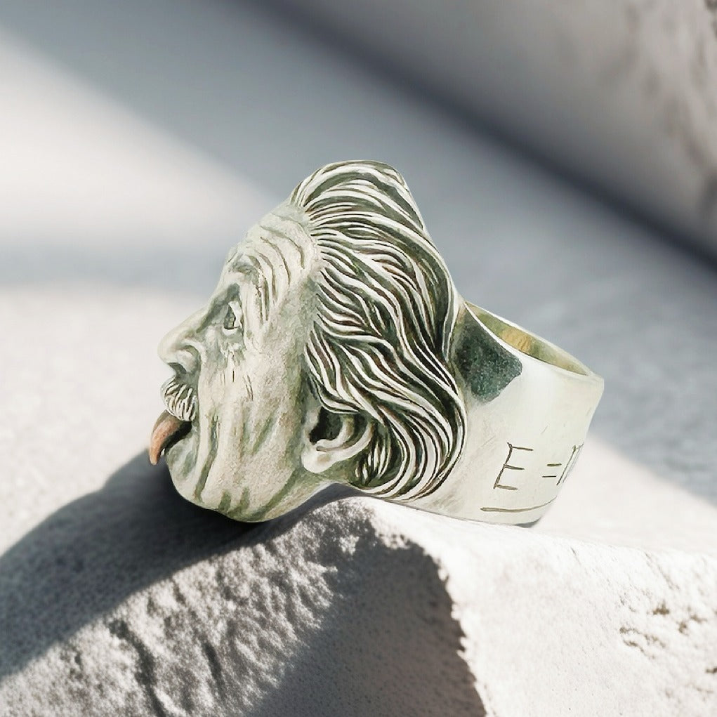 Einstein Silver Ring (Item No. SC013)