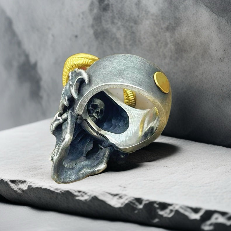 Demon King Silver Ring (Item No. SR124)