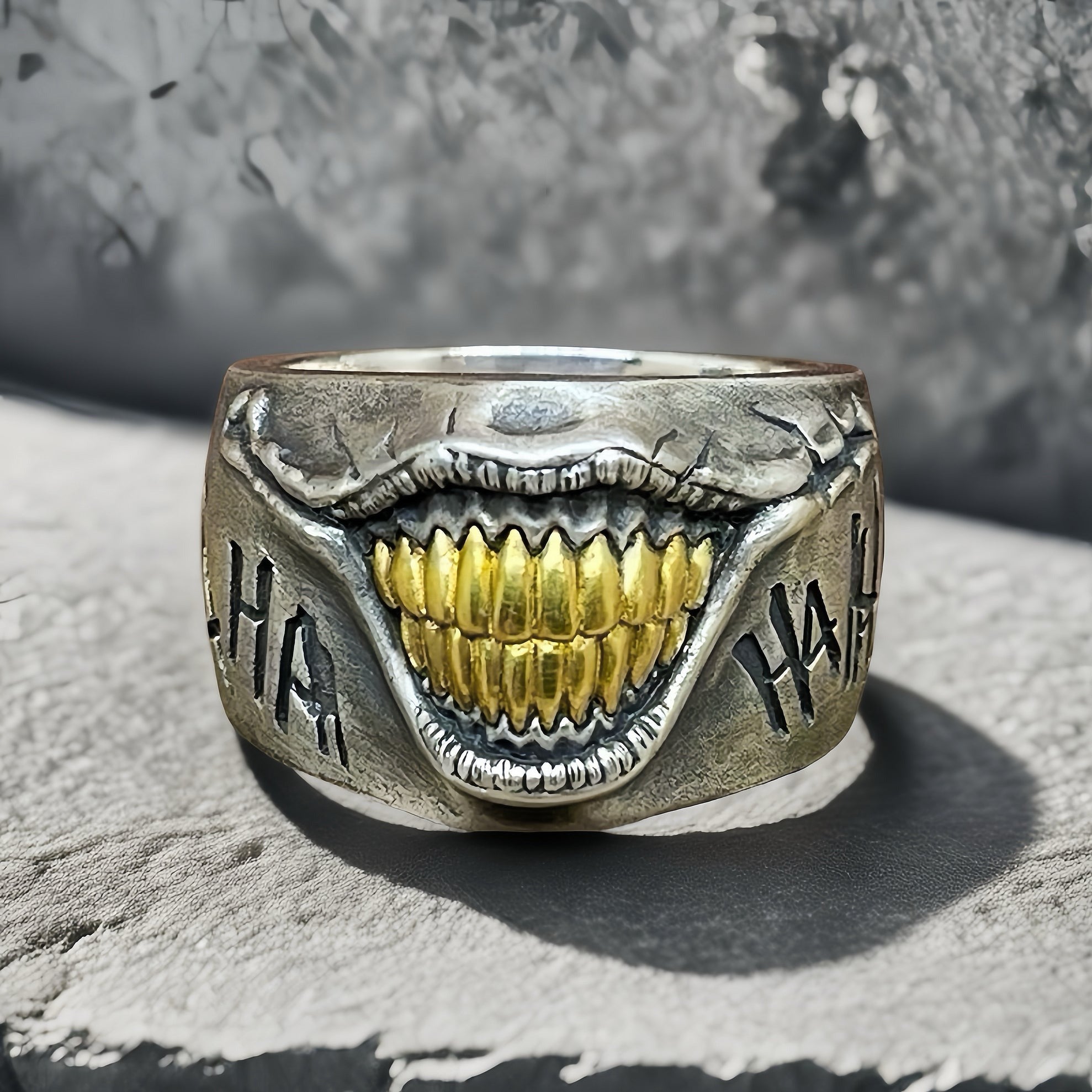 Joker Silver Ring (Item No. SR112)