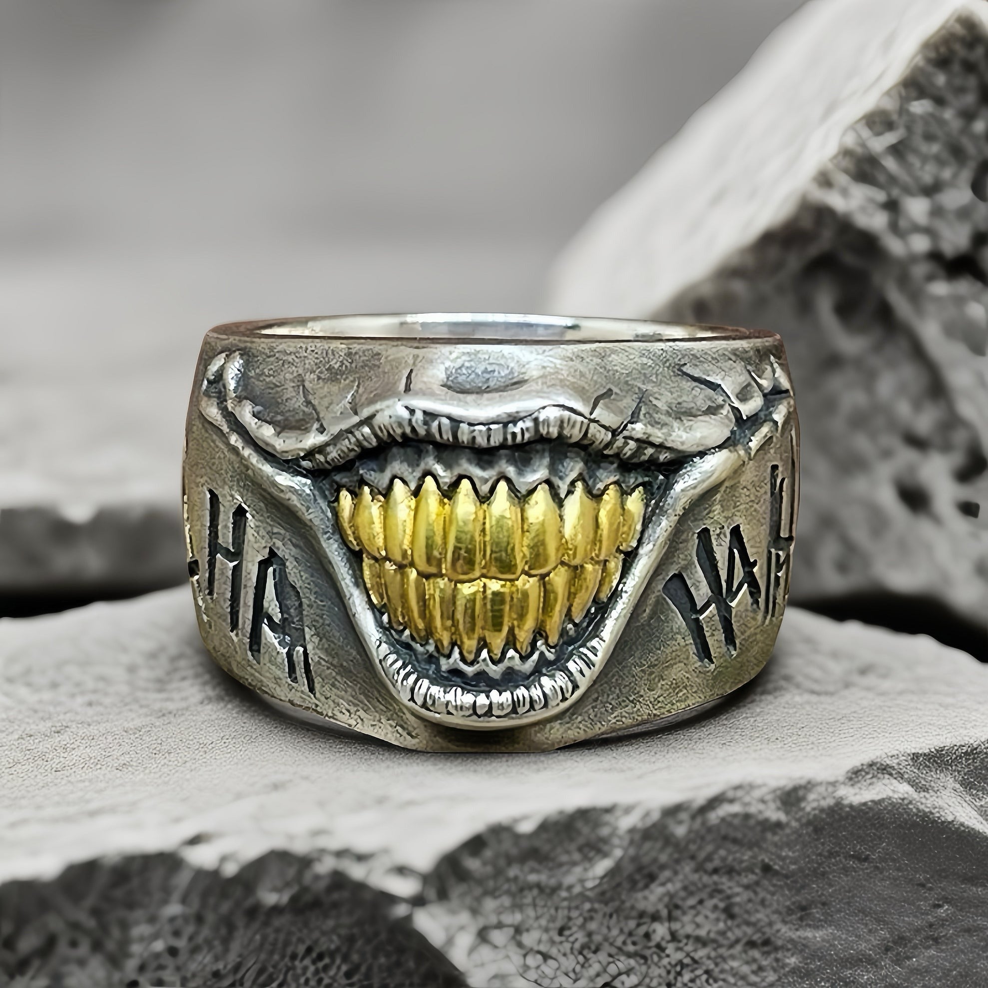 Joker Silver Ring (Item No. SR112)