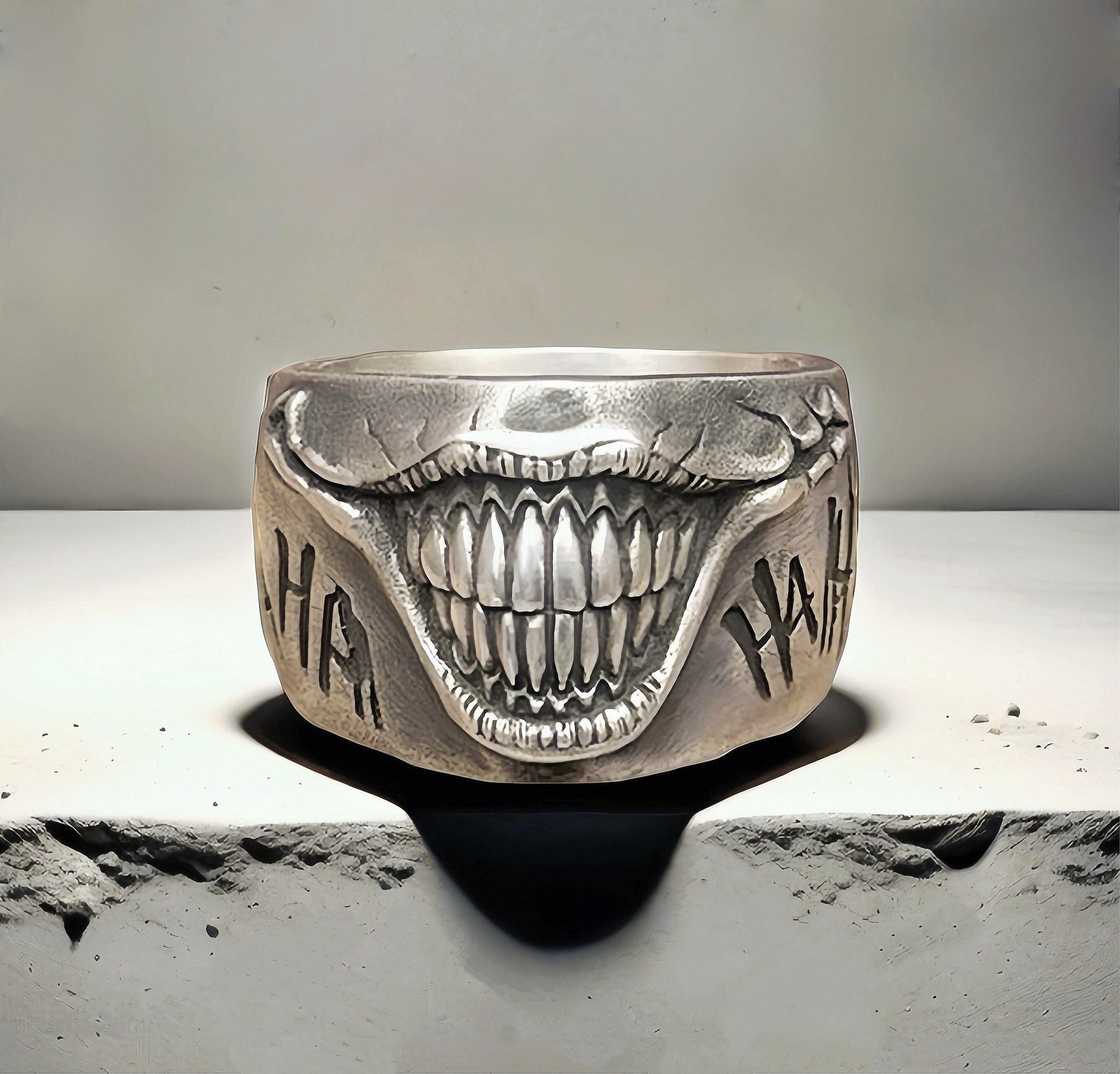 Joker Silver Ring (Item No. SR112)