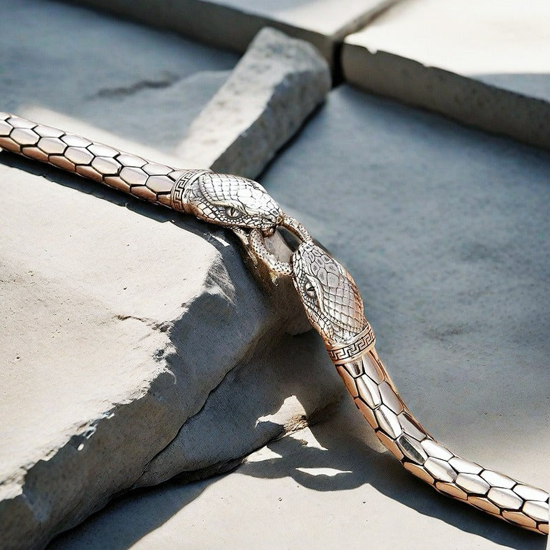 Snake Fashion Silver Bracelet (Item No.SB112)