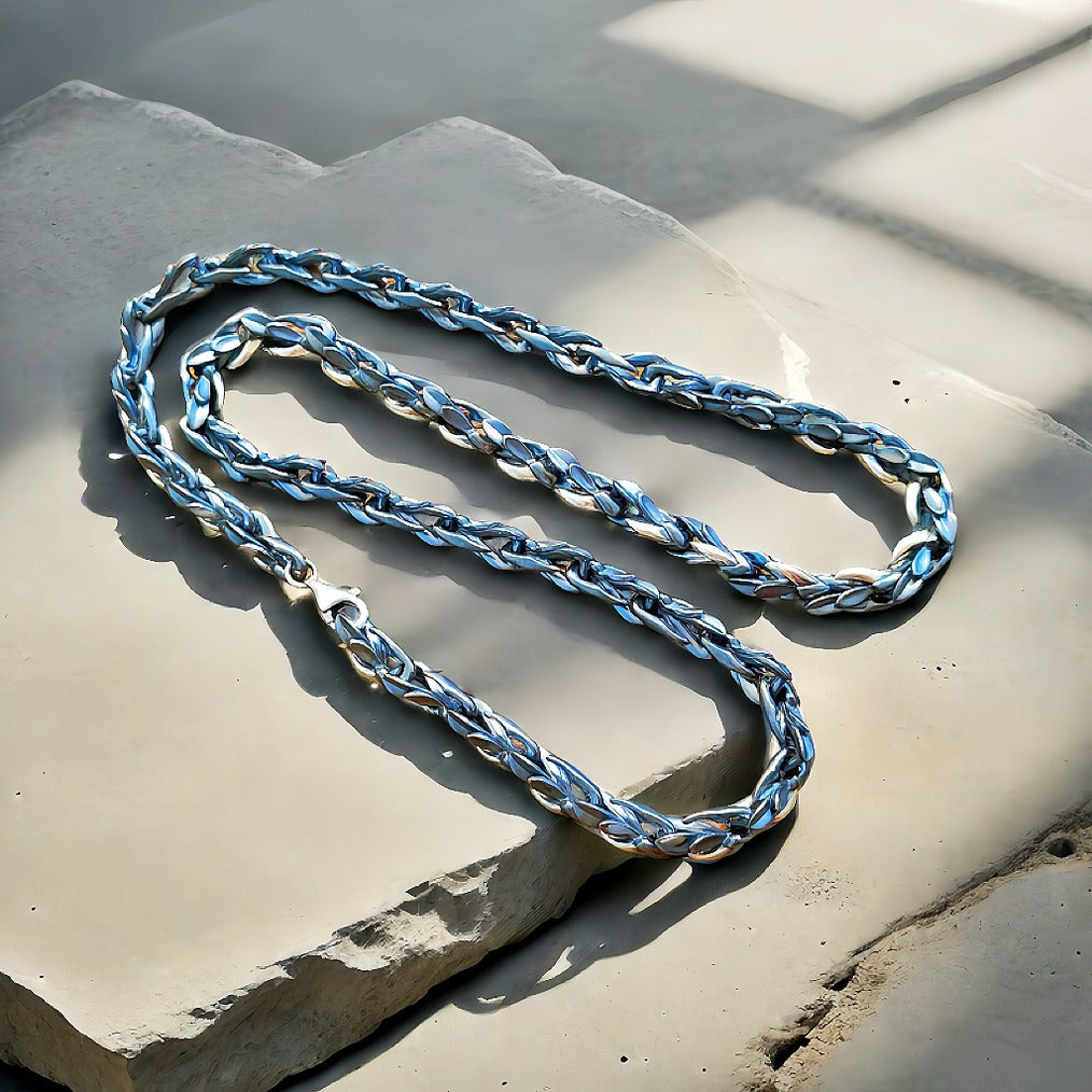 Classy Silver Necklace Chain (Item No. SN110)