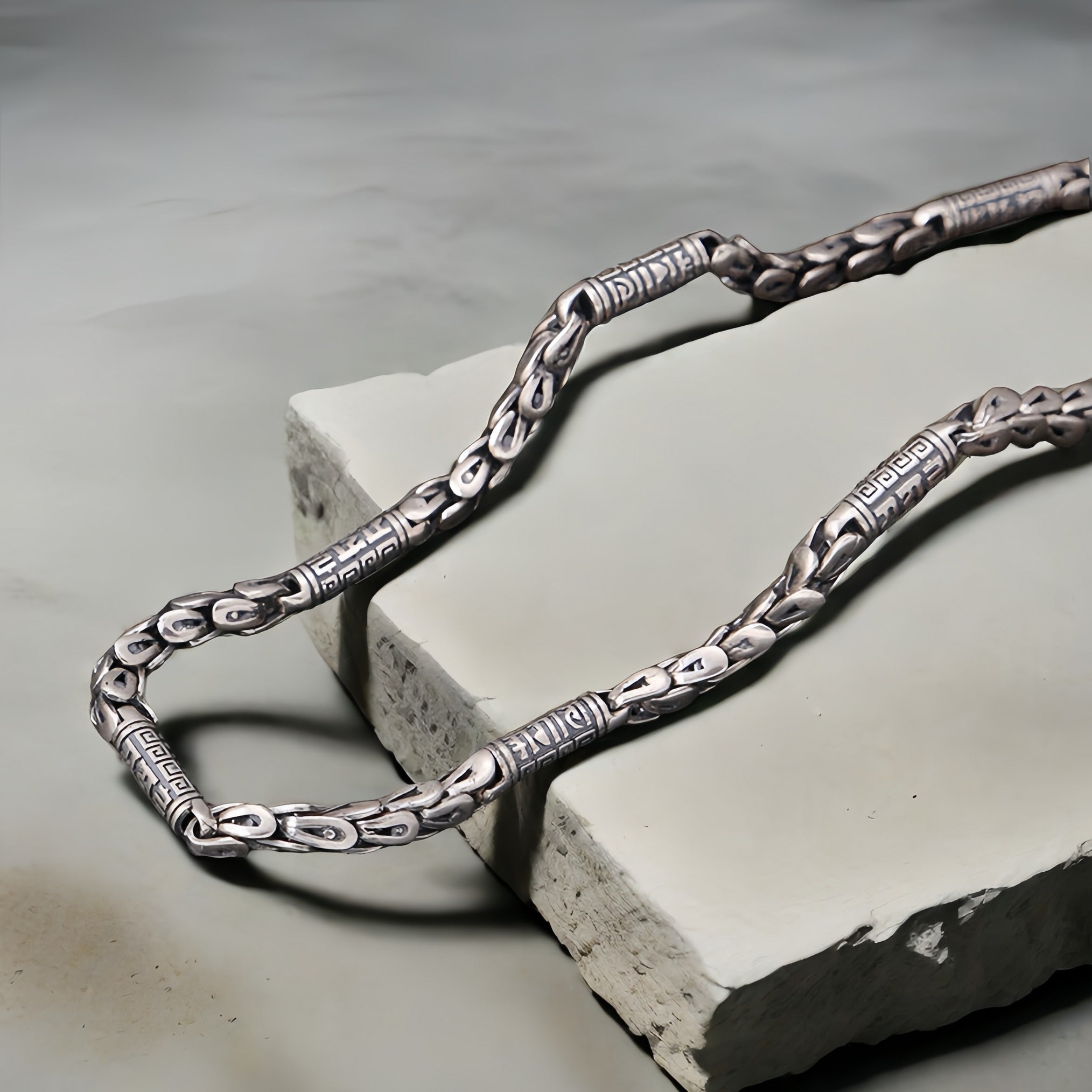 Dragon Pure Silver Necklace Chain (Item No. SN106)