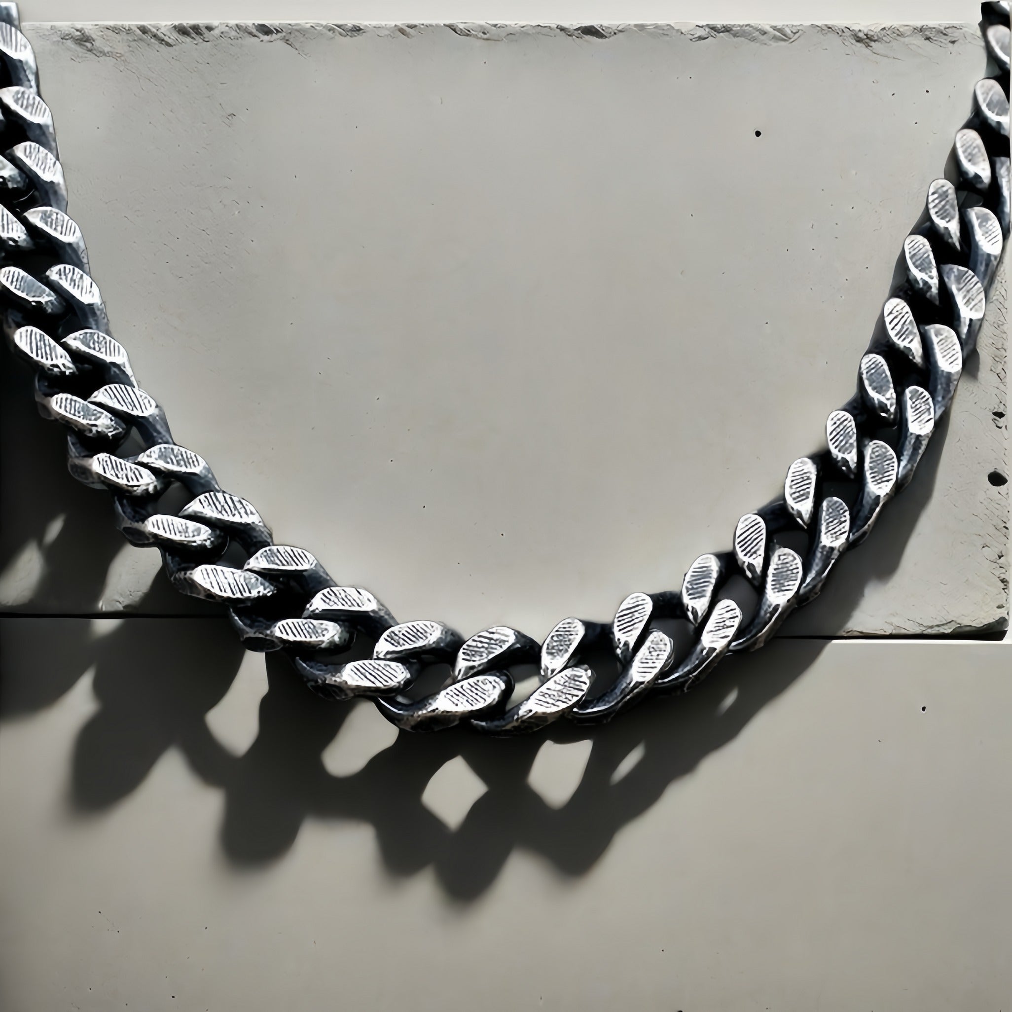 Heavy Metal Silver Necklace Chain (Item No. SN132)