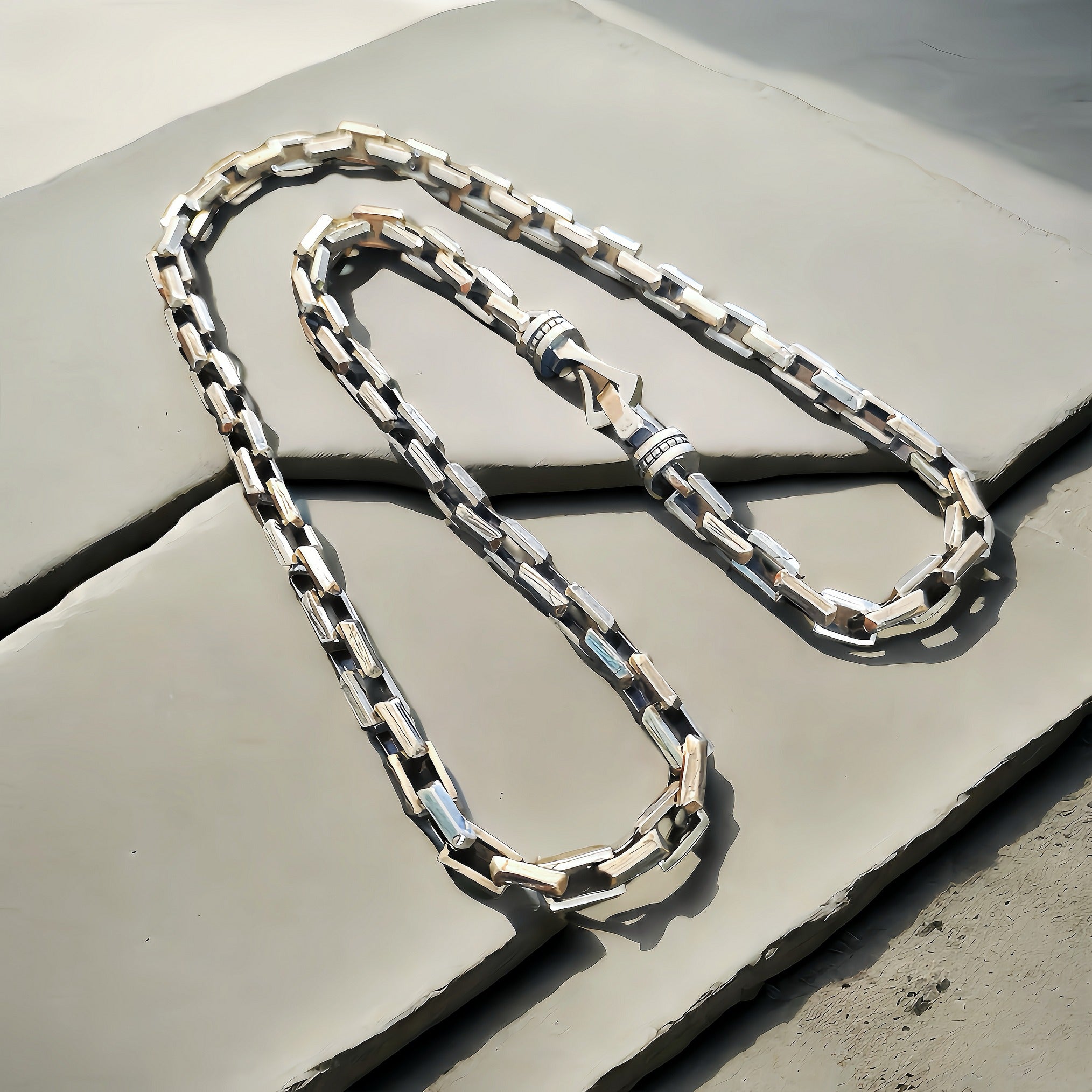 Classic Silver Necklace Chain (Item No. SN104)