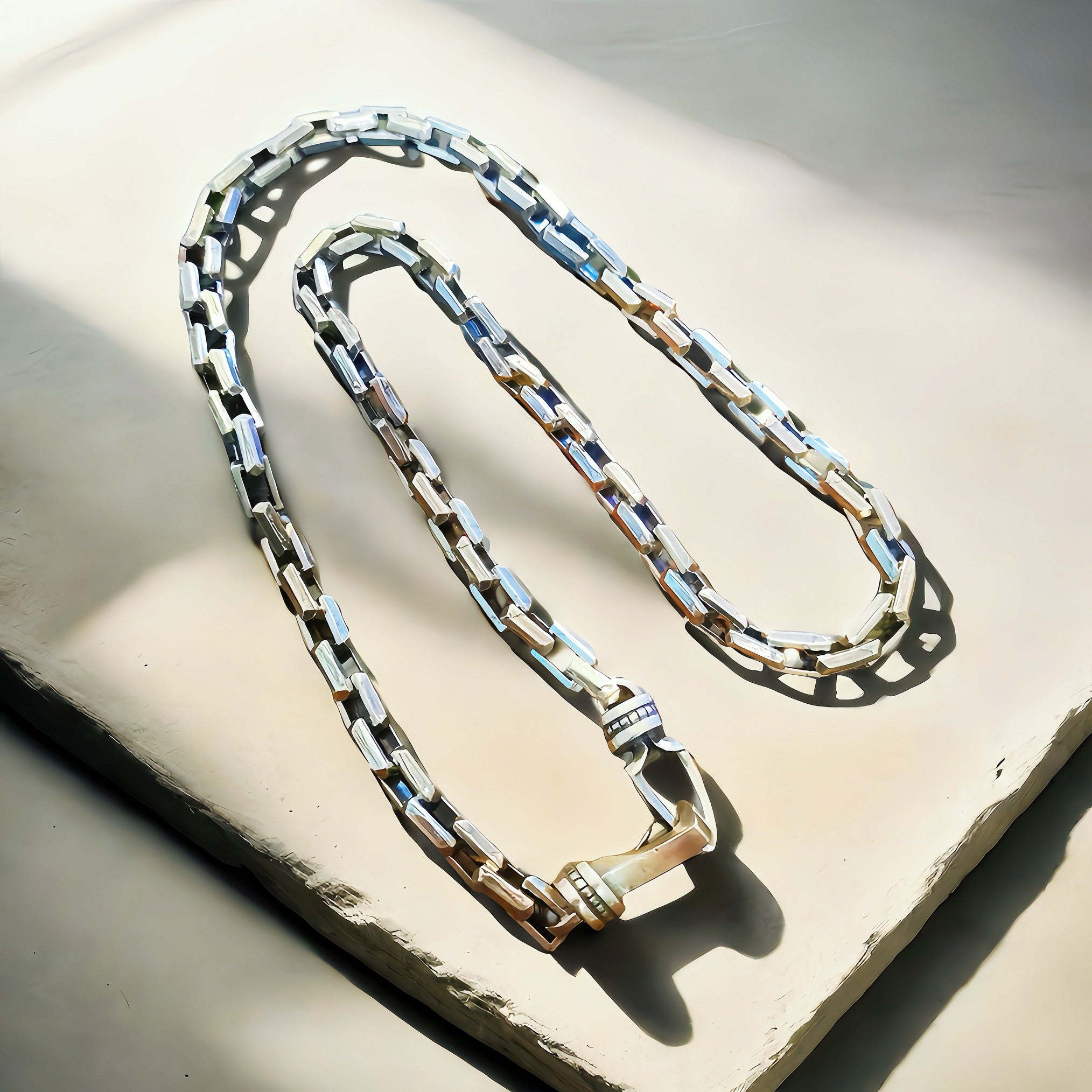 Classic Silver Necklace Chain (Item No. SN104)
