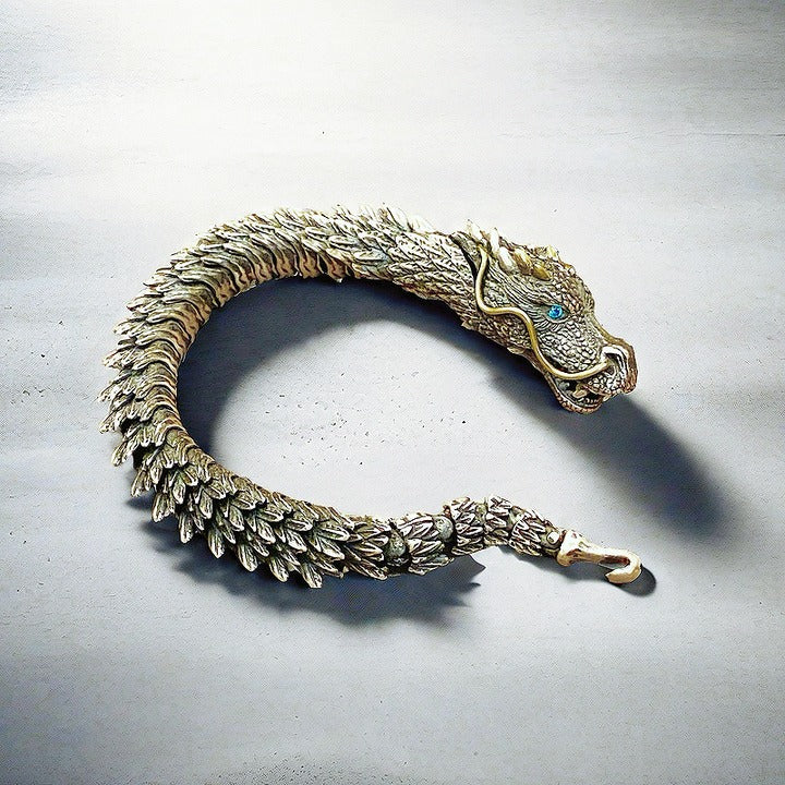 Dragon Silver Bracelet Chain (Item No.SB125)