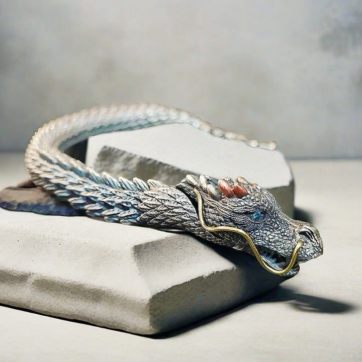 Dragon Silver Bracelet Chain (Item No.SB125)