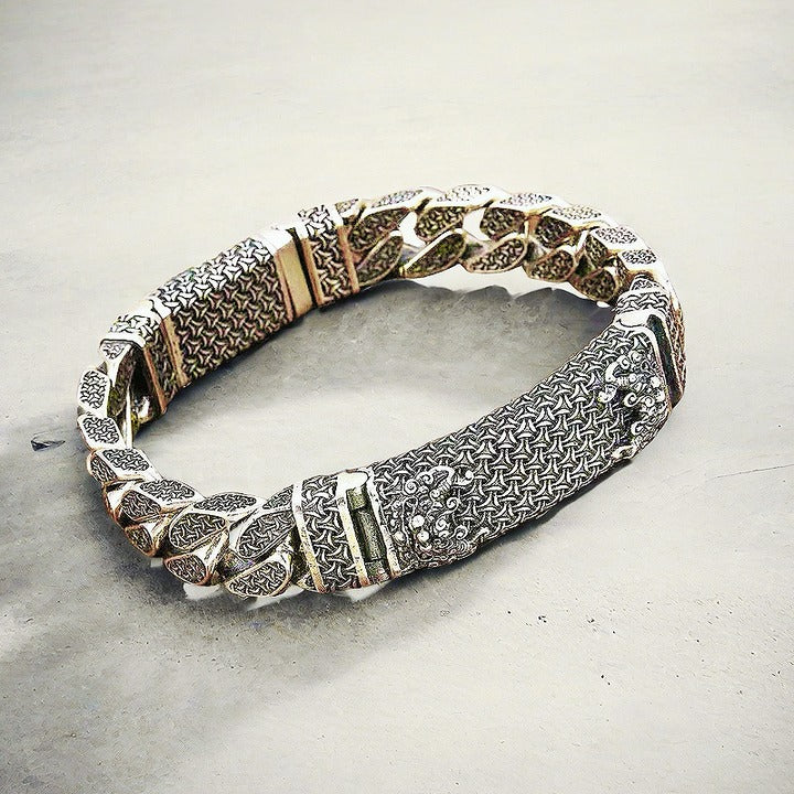 Fashion Silver Box Bracelet (Item No.SB147)