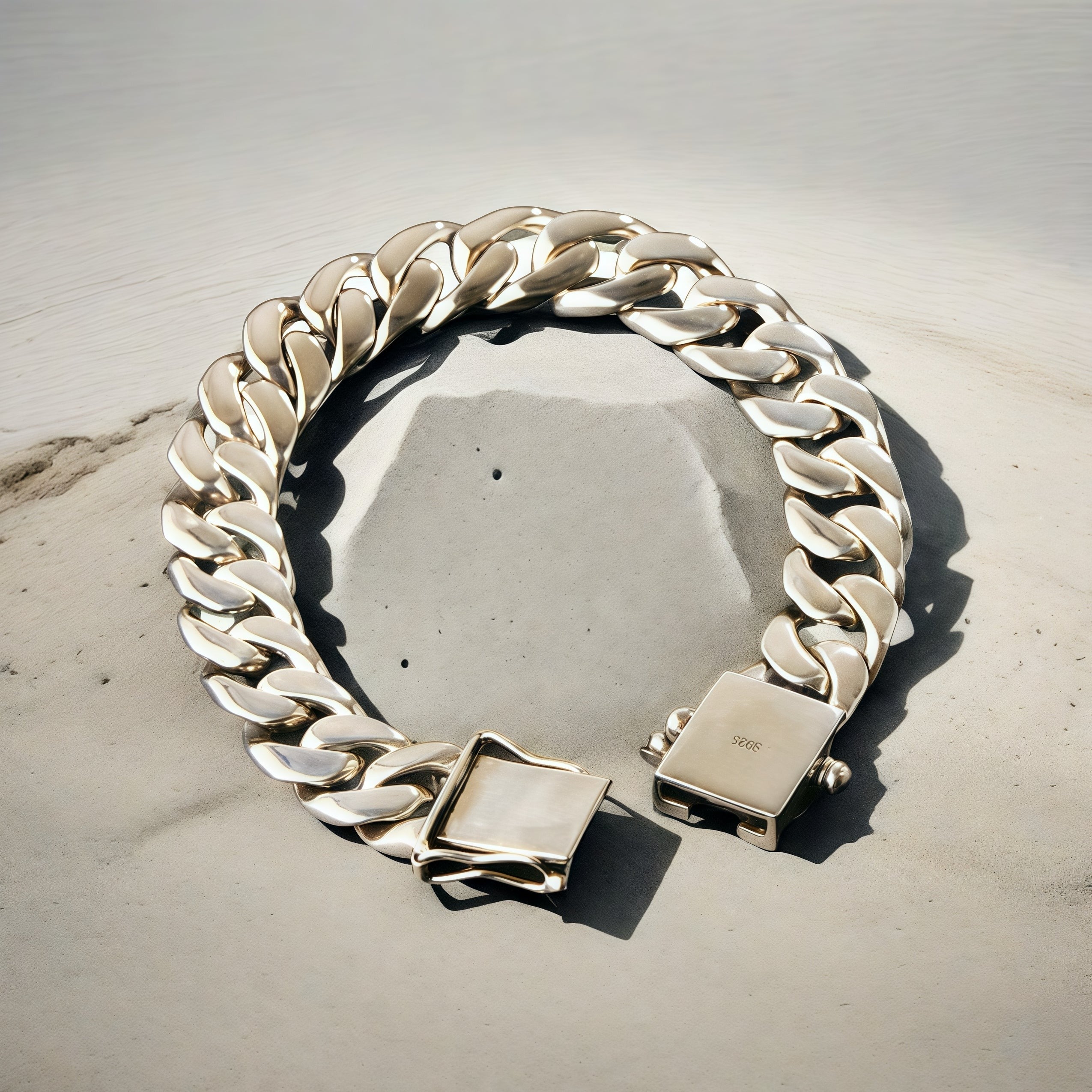 Classy Silver Bracelet (Item No.SB122）