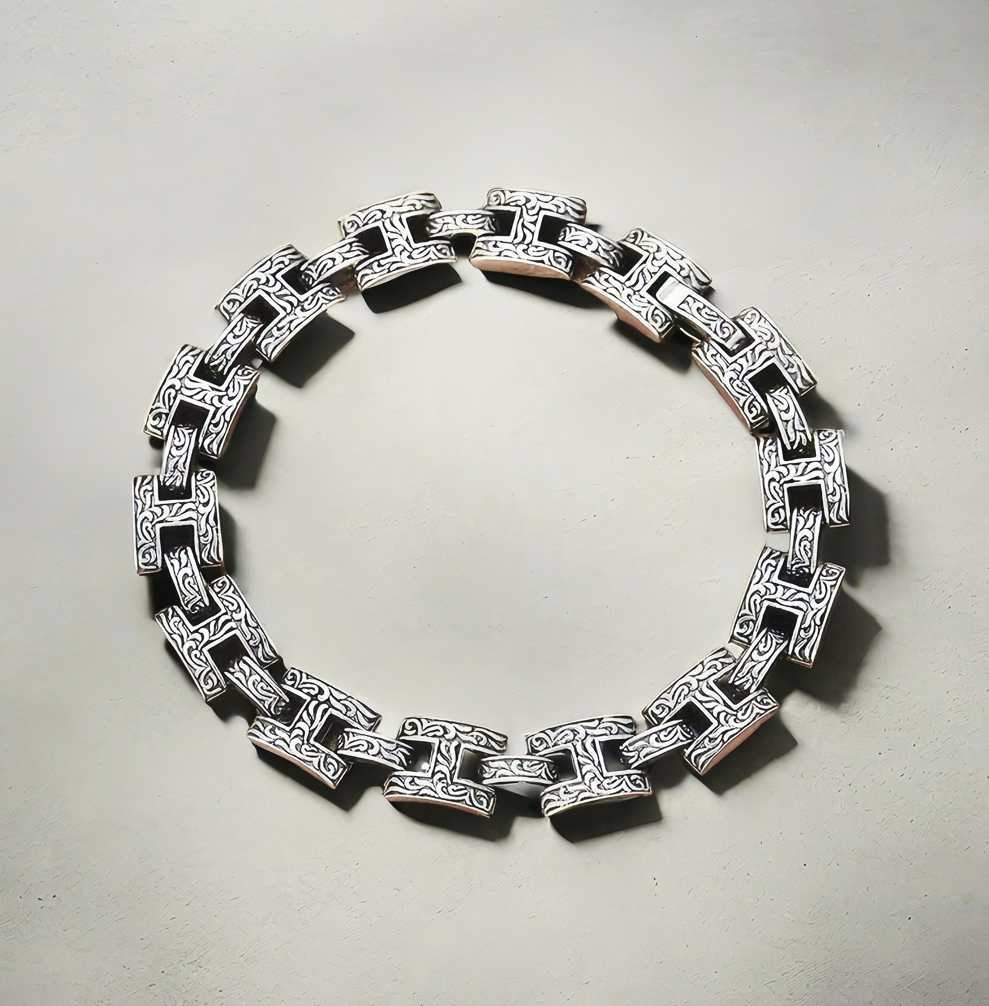 Braided Silver Chain (Item No.SB129)