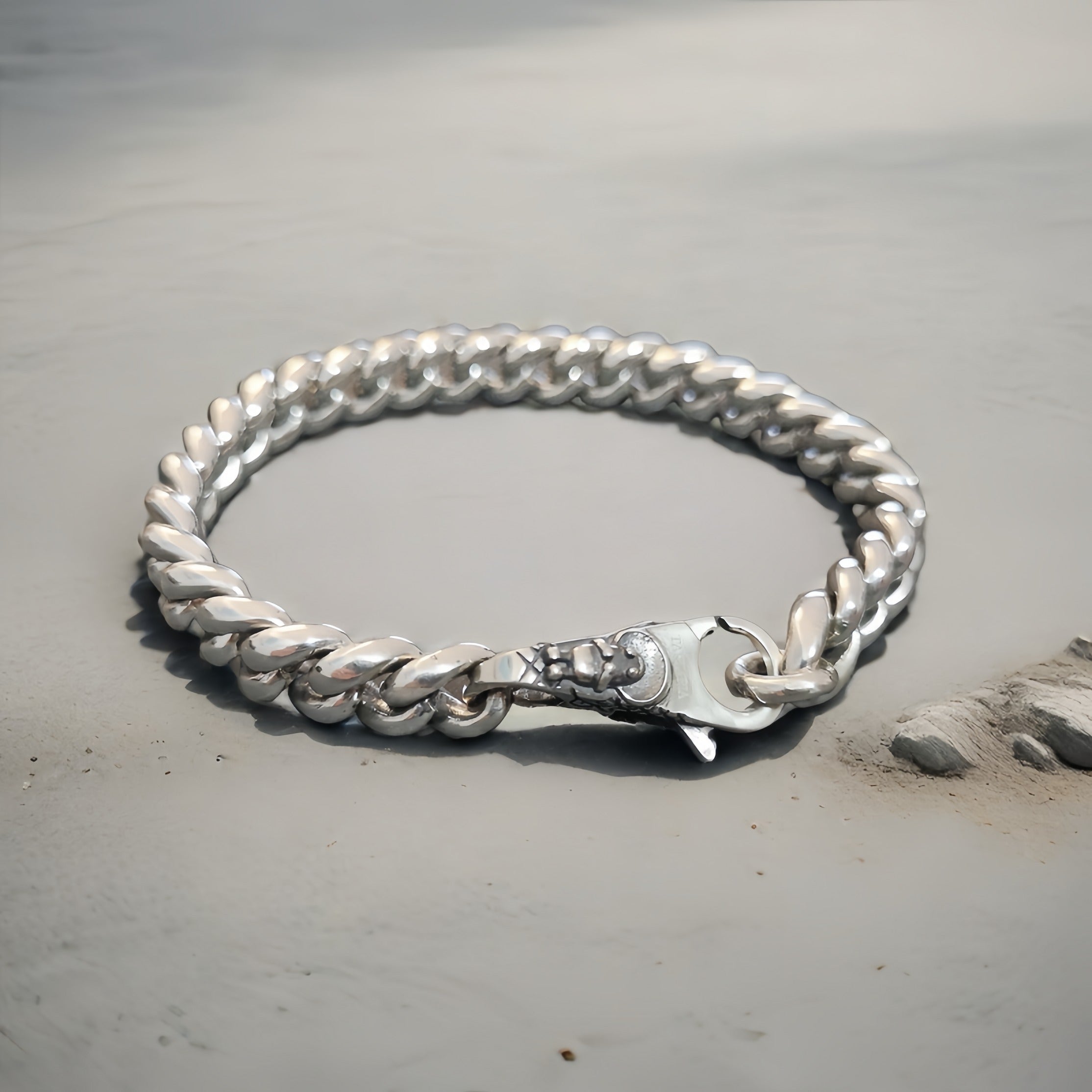 Classic Silver Bracelet Chain (Item No.SB164)