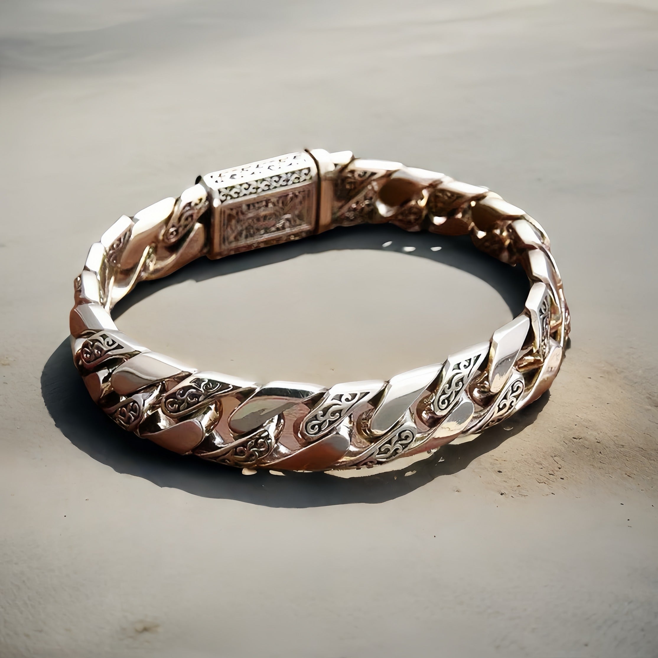Classy Silver Bracelet (Item No.SB166)