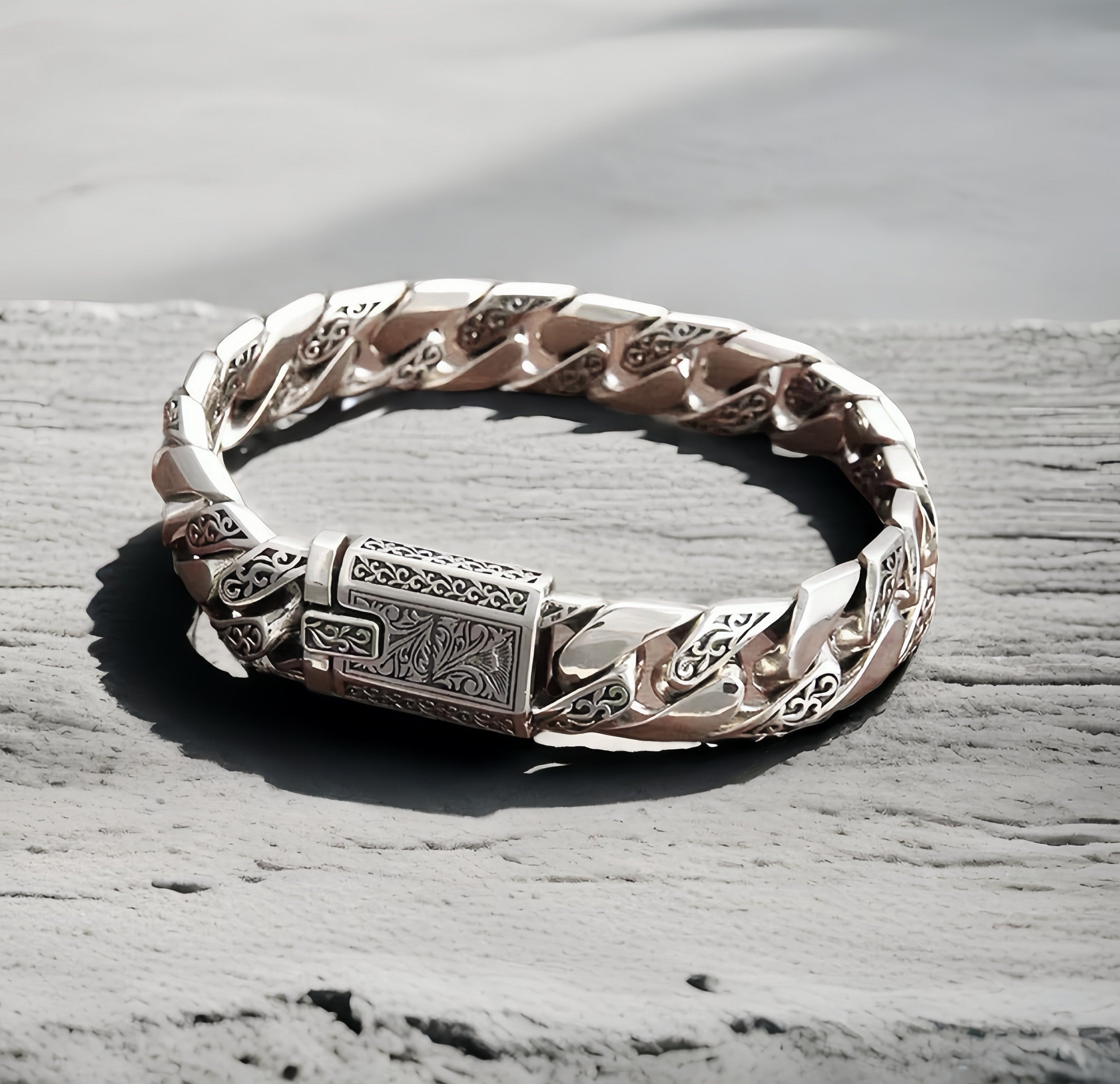 Classy Silver Bracelet (Item No.SB166)