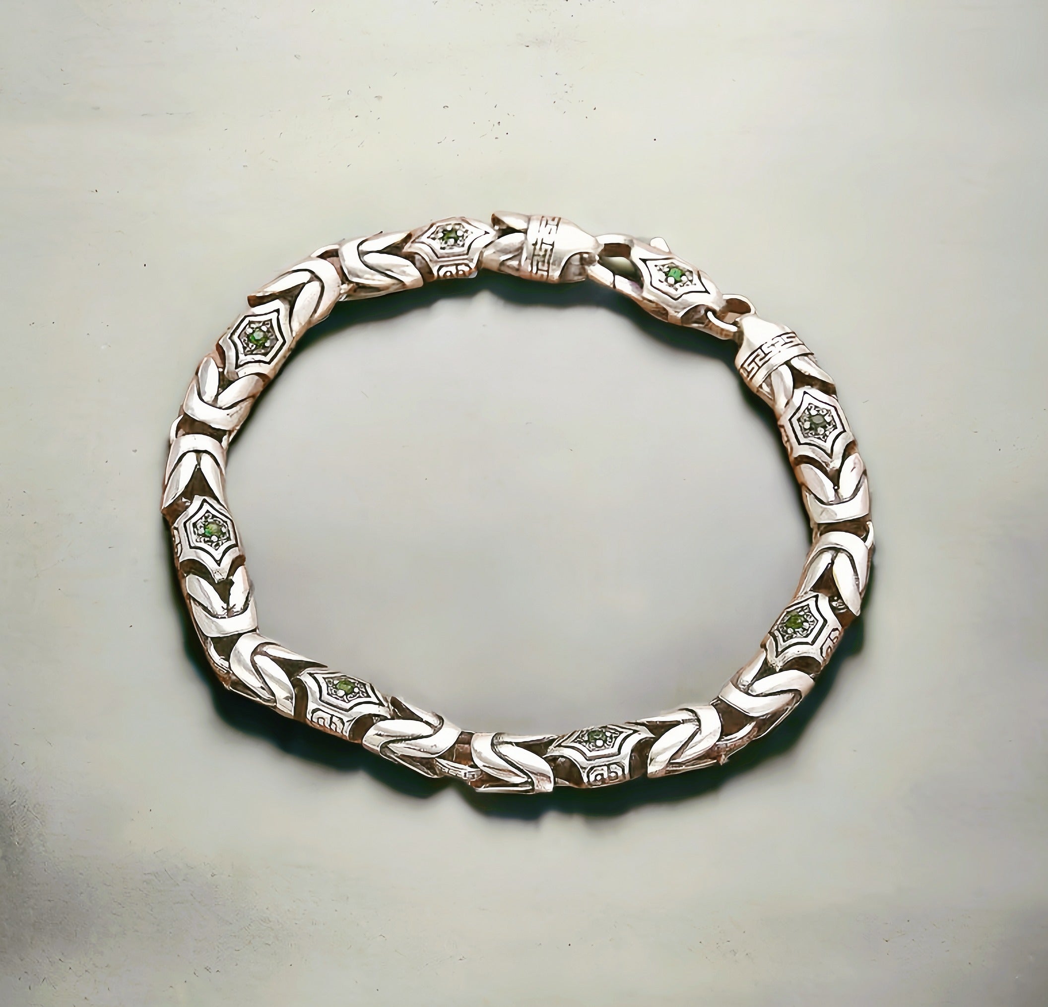 Classic Silver Bracelet Chain (Item No.SB128)