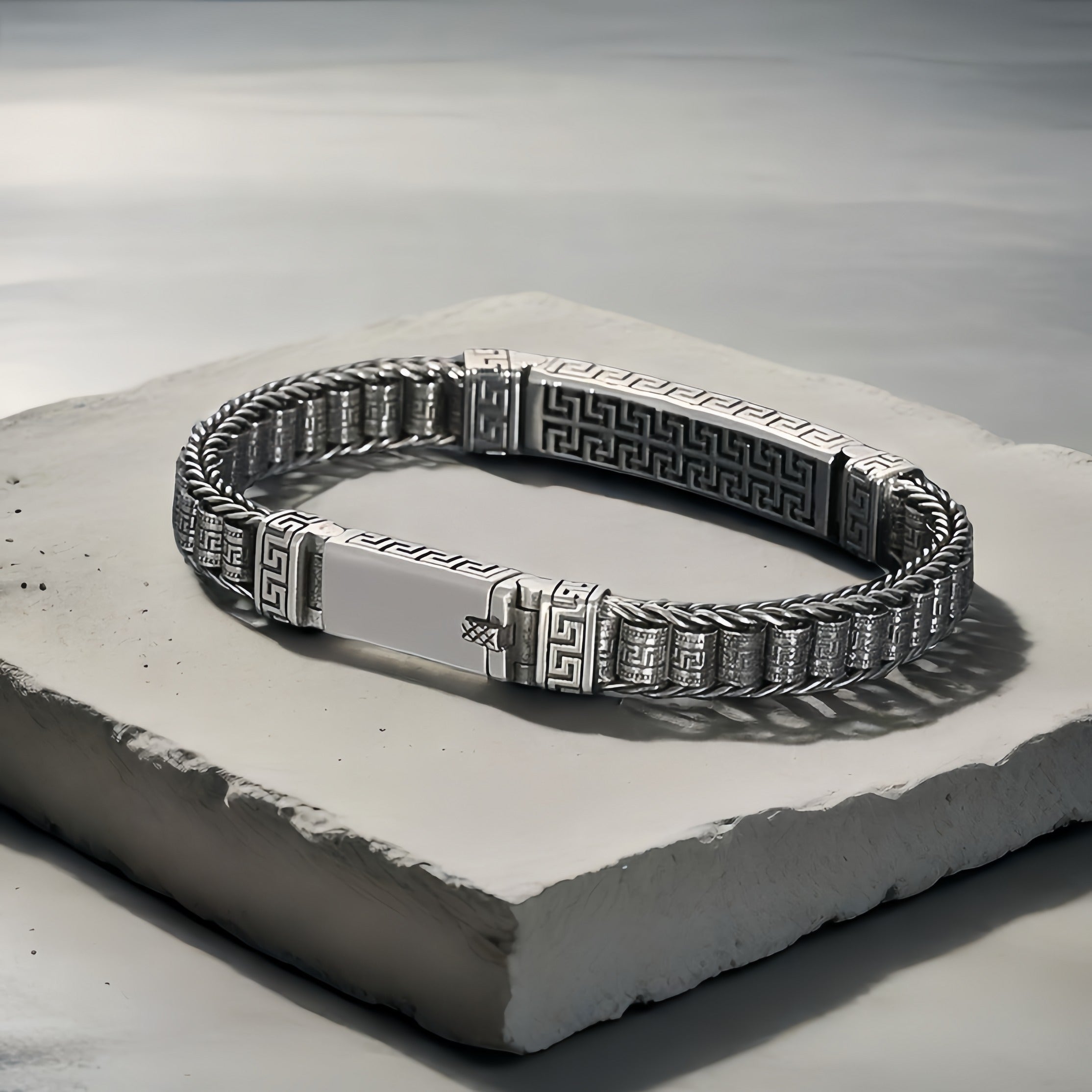 Classy Silver Bracelet Chain (Item No.SB168)