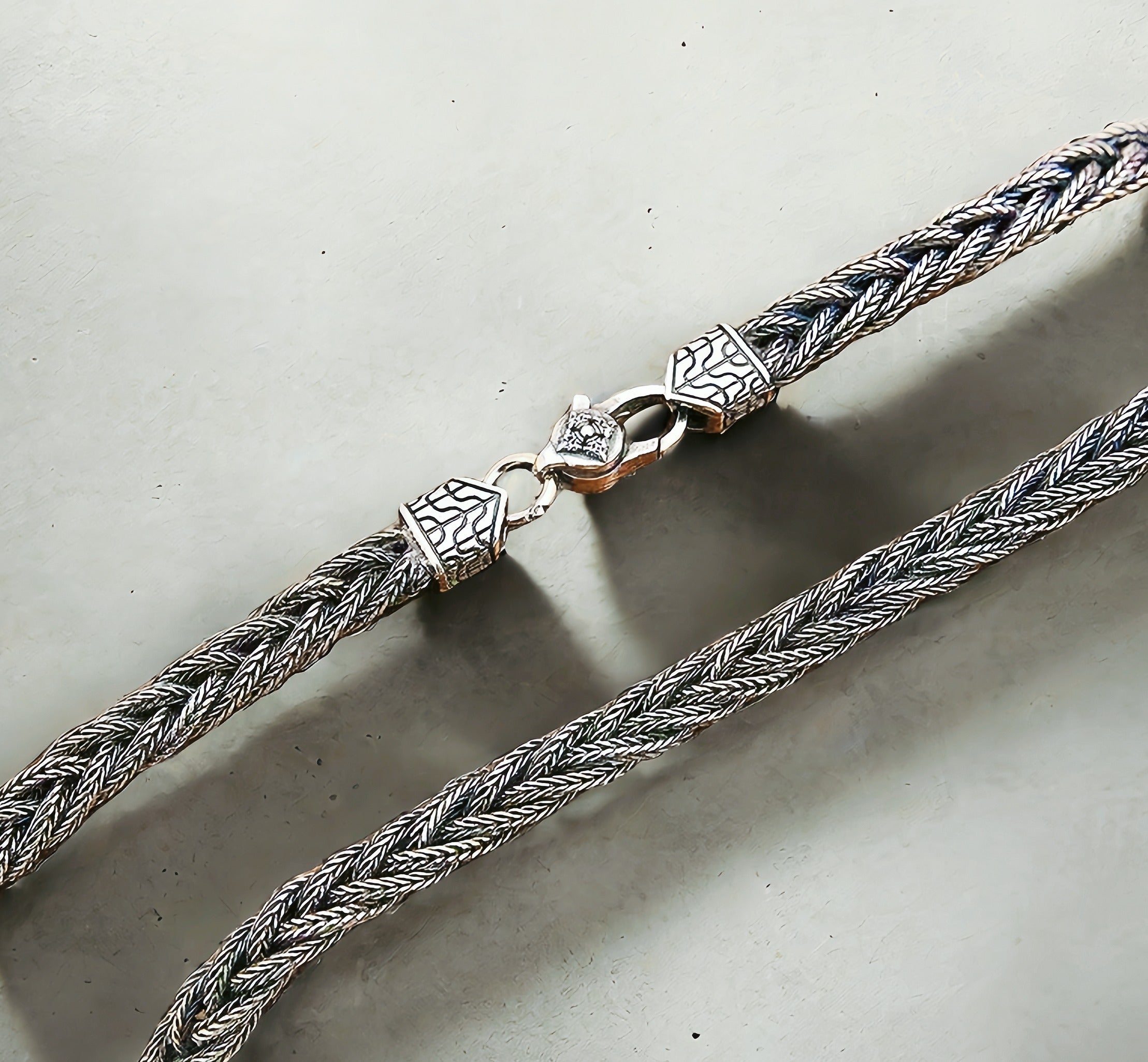 Braided Necklace Chain (Item No. SN122)