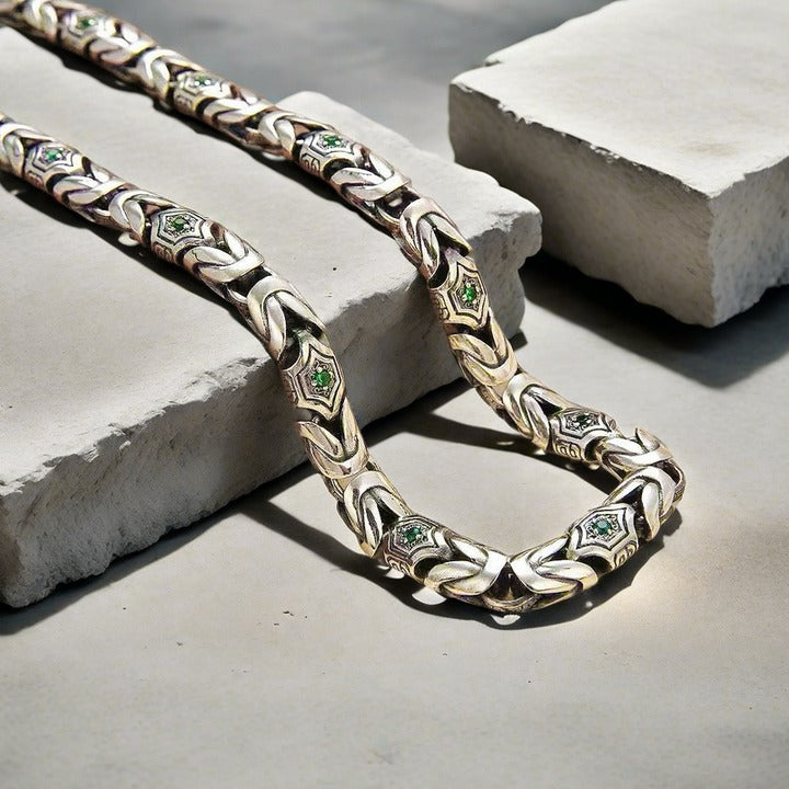Classic Silver Necklace Chain (Item No. SN123)
