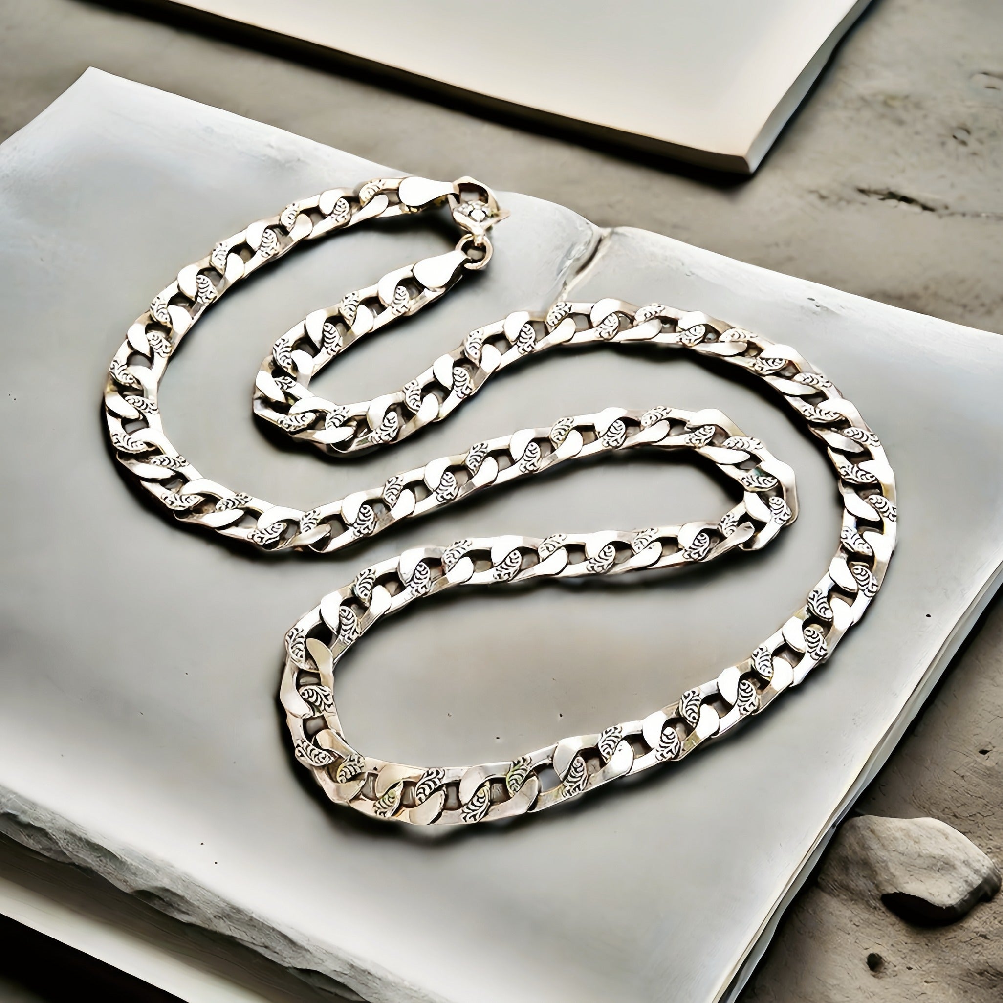 Classic Silver Necklace Chain (Item No. SN126)