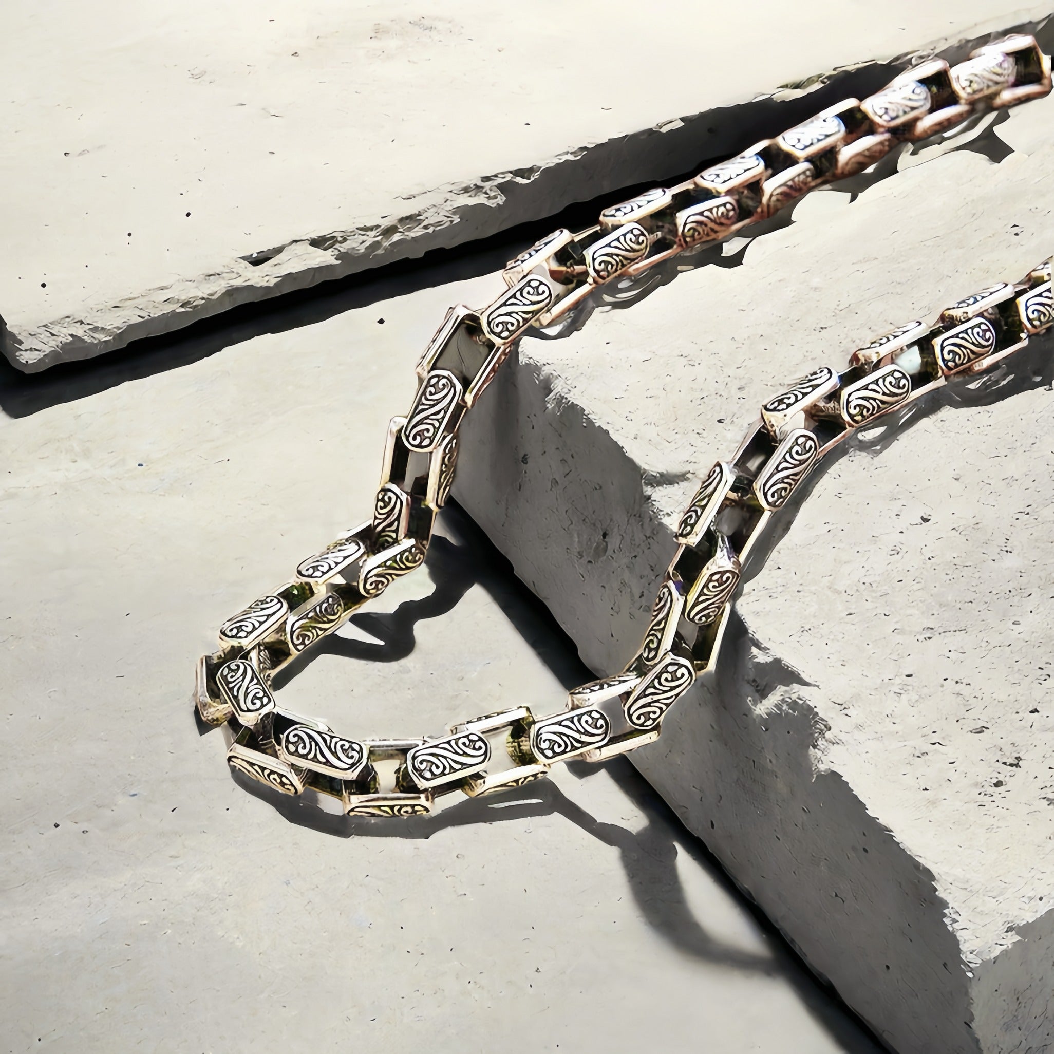 Vintage Silver Necklace Chain (Item No. SN127)