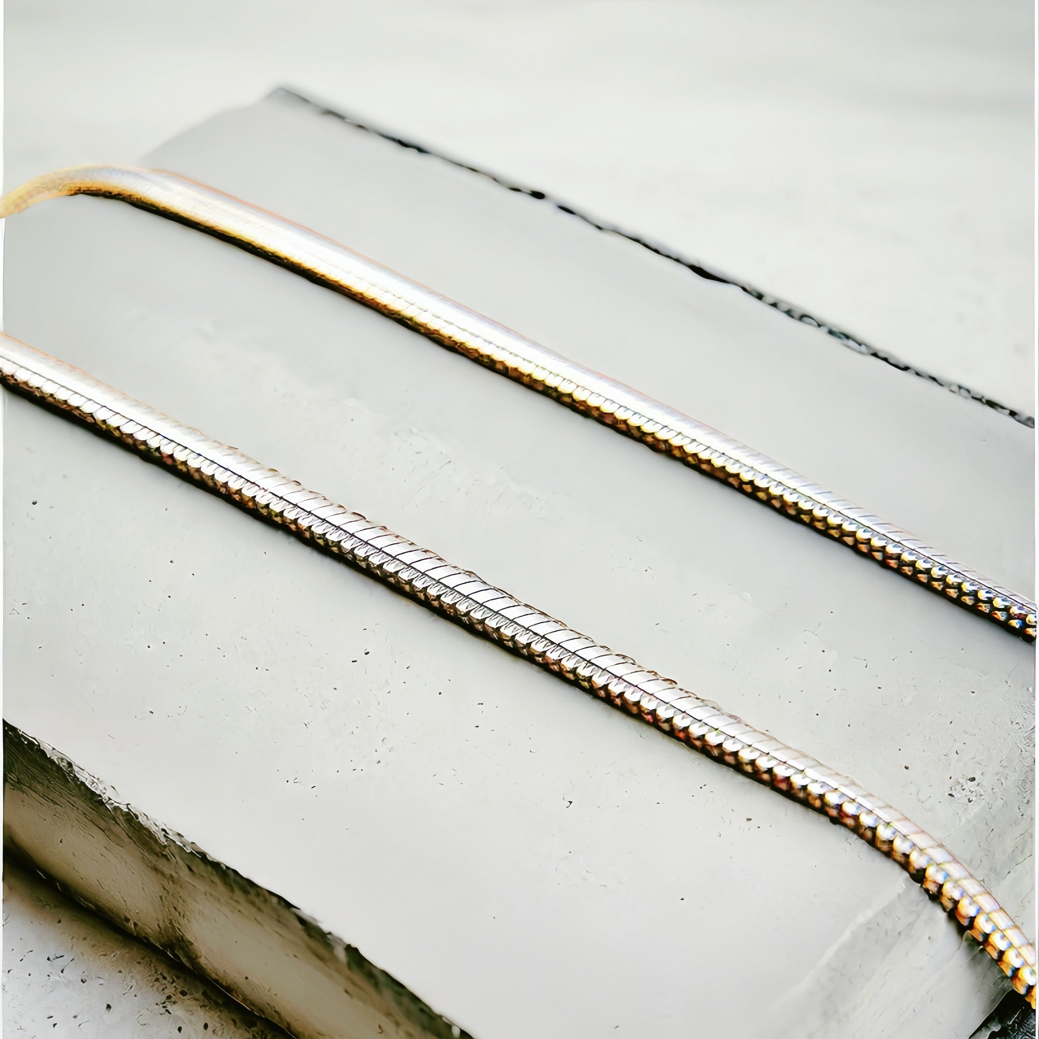 Classic Silver Necklace Chain (Item No. SN128)
