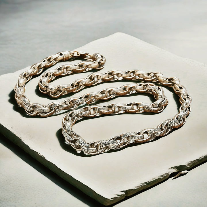 Classic Silver Necklace Chain (Item No. SN129)