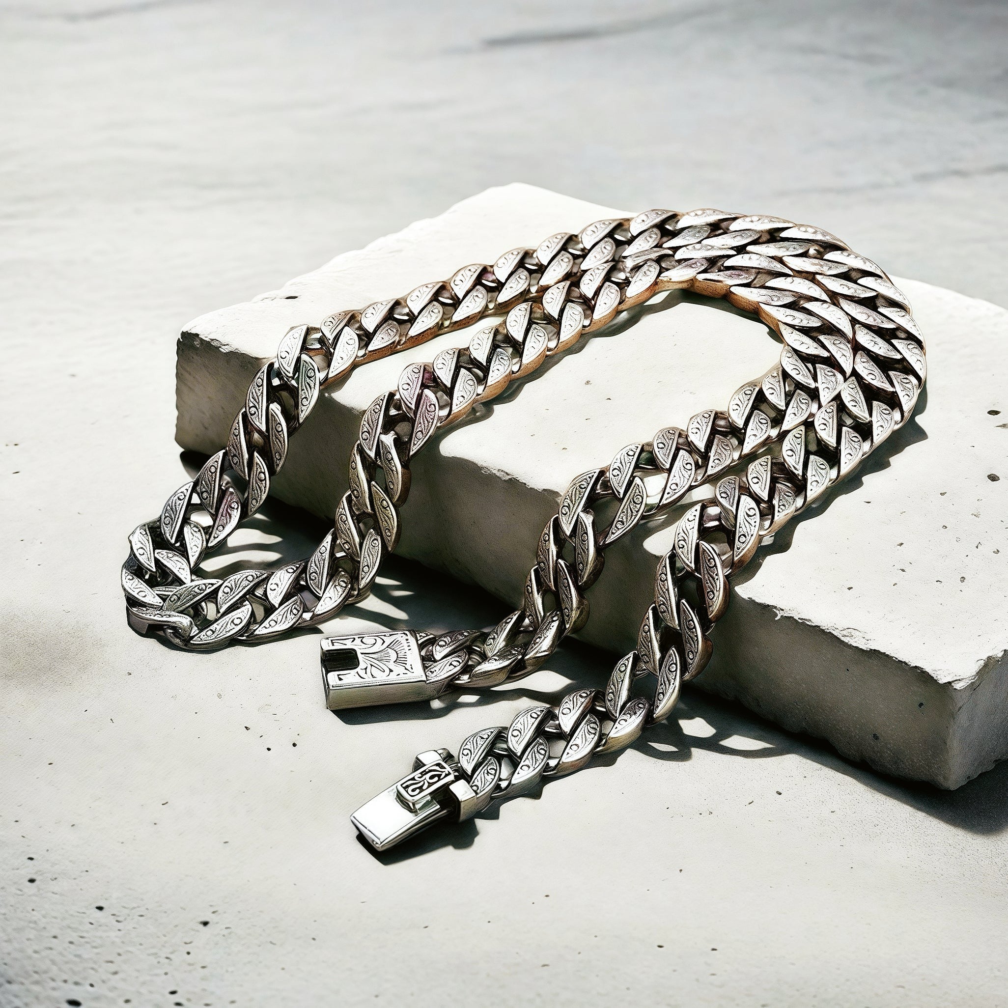Classy Silver Necklace Chain (Item No. SN131)